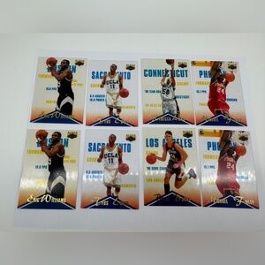 Lot of 15- 1996 Classic Clear Assets Basketball Cards